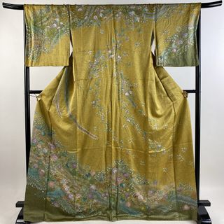 訪問着 身丈170.5cm 裄丈68.5cm 正絹 美品 名品 【中古】(着物)