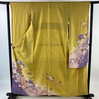 振袖 身丈159.5cm 裄丈62cm 正絹 美品 名品 【中古】(着物)