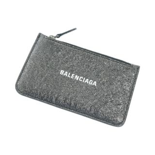 バレンシアガ(Balenciaga)のBALENCIAGA バレンシアガ カードケース - 黒系 【古着】【中古】(名刺入れ/定期入れ)