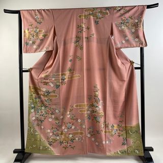 訪問着 身丈162.5cm 裄丈67.5cm 正絹 美品 秀品 【中古】(着物)