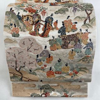 袋帯 美品 秀品 六通 正絹 【中古】(帯)