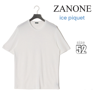 ザノーネ(ZANONE)の新品 定価2.0万円 ZANONE ザノーネ  アイスピケTシャツ 52(Tシャツ(半袖/袖なし))
