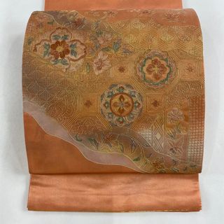 袋帯 美品 秀品 六通 正絹 【中古】(帯)