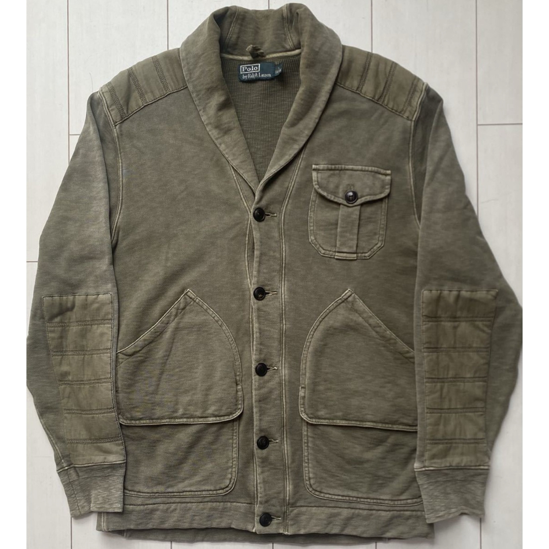 POLO RALPH LAUREN(ポロラルフローレン)の美品 POLO ラルフローレン 加工 VINTAGE military JKT メンズのジャケット/アウター(ミリタリージャケット)の商品写真