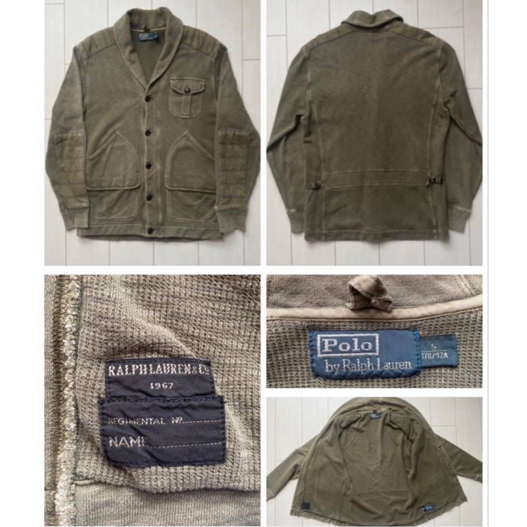 POLO RALPH LAUREN(ポロラルフローレン)の美品 POLO ラルフローレン 加工 VINTAGE military JKT メンズのジャケット/アウター(ミリタリージャケット)の商品写真