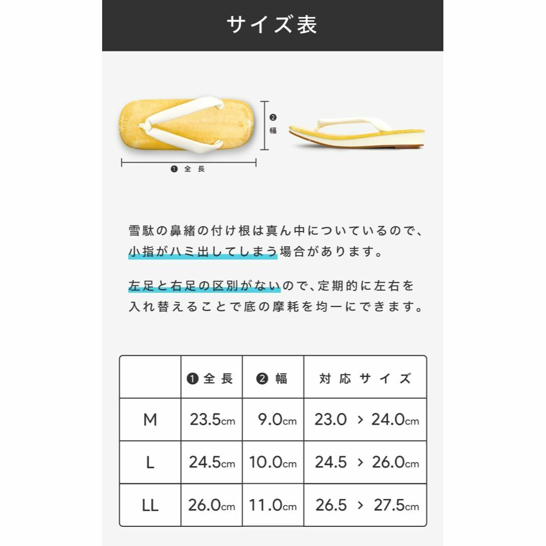 [あい藍] 雪駄 アメ底 白鼻緒 滑りにくい 厨房用 境内用 礼装用 普段使い用 メンズの靴/シューズ(その他)の商品写真