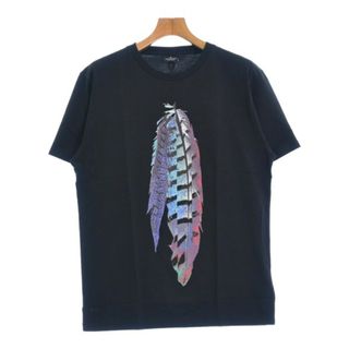 マルセロブロン(MARCELO BURLON)のMARCELO BURLON マルセロバーロン Tシャツ・カットソー S 黒 【古着】【中古】(Tシャツ/カットソー(半袖/袖なし))