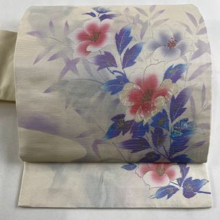 名古屋帯 秀品 正絹 【中古】(帯)