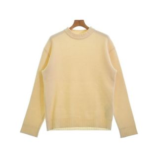 ジルサンダー(Jil Sander)のJIL SANDER ジルサンダー ニット・セーター 46(M位) クリーム 【古着】【中古】(ニット/セーター)