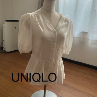 UNIQLO - UNIQLO 半袖ブラウス