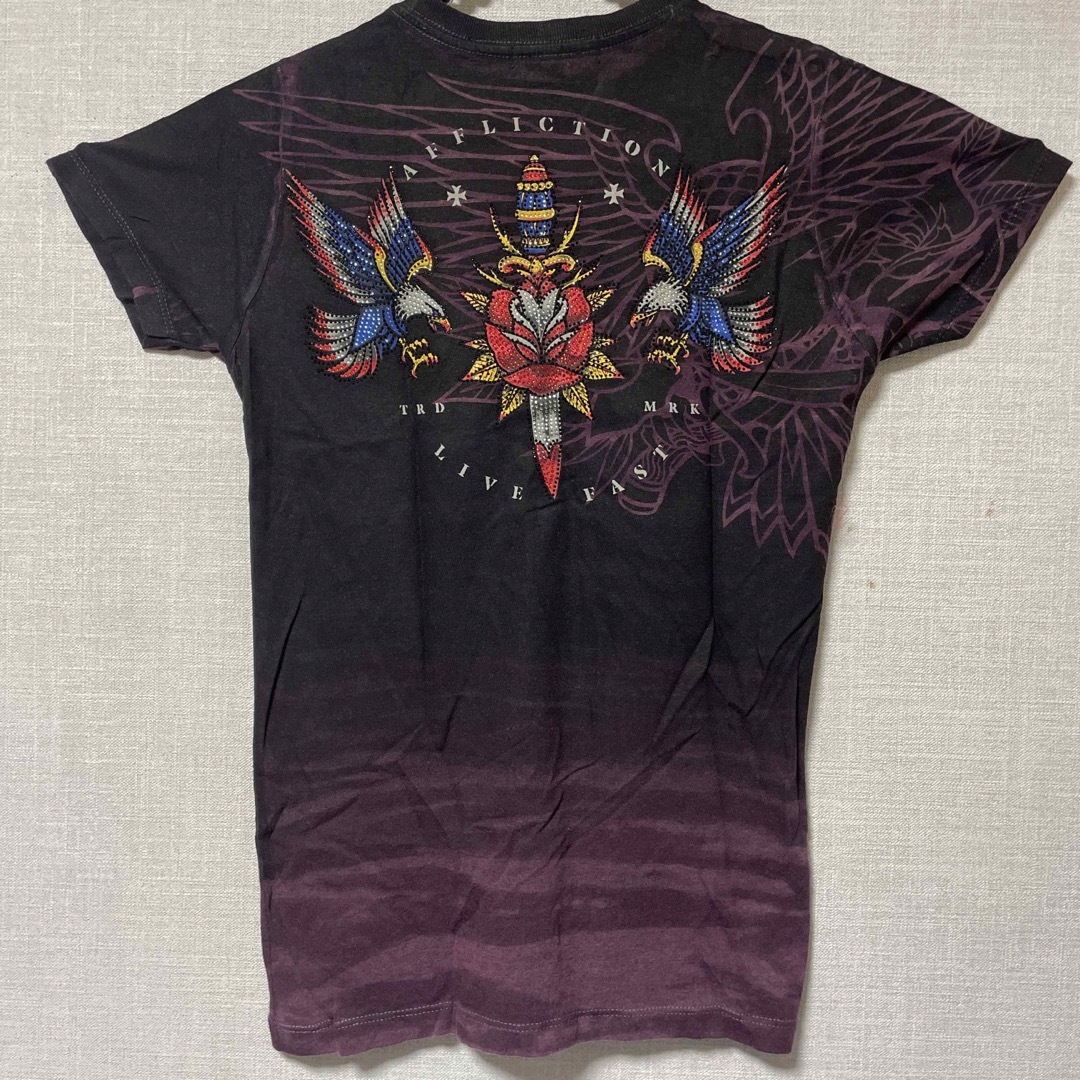 Ed Hardy(エドハーディー)のAFFLICTION Eternal Pride Wings 新品 Sサイズ レディースのトップス(Tシャツ(半袖/袖なし))の商品写真