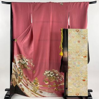 振袖 身丈167cm 裄丈67.5cm 正絹 美品 秀品 【中古】