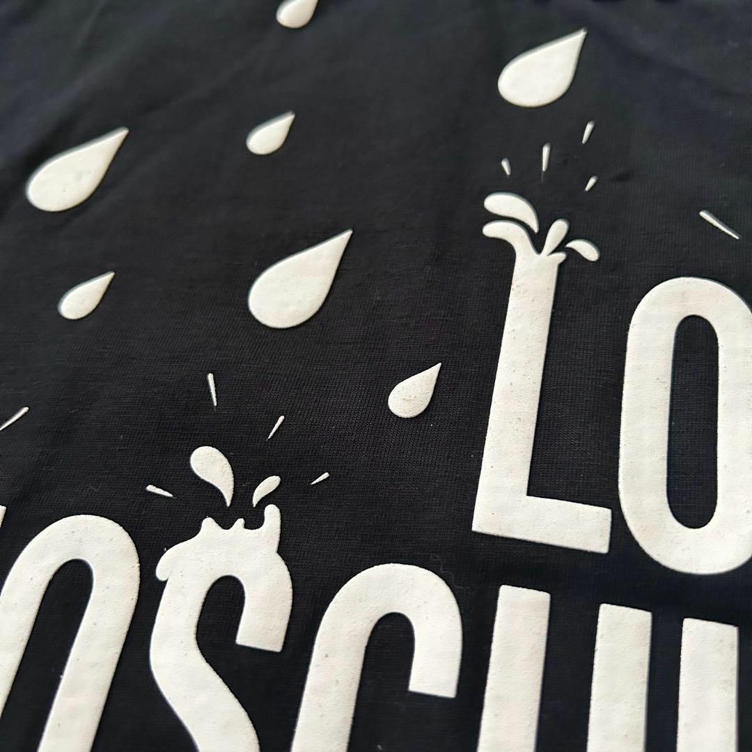 ラブモスキーノ LOVEMOSCHINO プリントTシャツ ブラック 42 レディースのトップス(シャツ/ブラウス(半袖/袖なし))の商品写真