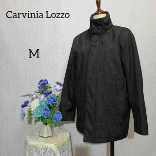 Carvinia Lozzo 極上美品　シンプル　ジャケット　Mサイズ　黒色系(ナイロンジャケット)