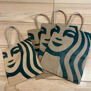 スターバックスコーヒー(Starbucks Coffee)のスターバックス　紙袋　スタバ(ショップ袋)