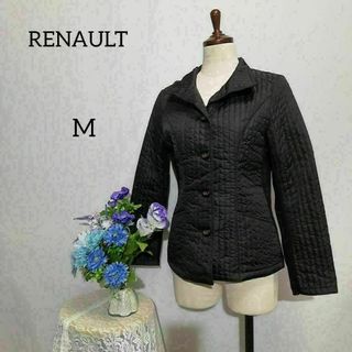 ルノー(RENAULT)のルノー　極上美品　薄手ジャケット　Mサイズ　黒系色(ダウンジャケット)