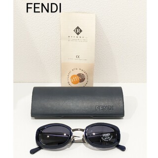 フェンディ(FENDI)の新品 FENDI サングラス イタリア製 未使用 フェンディ 確実正規 オーバル(サングラス/メガネ)