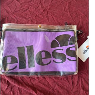 エレッセ(ellesse)のエレッセビニールケース付きポーチ新品未使用(その他)