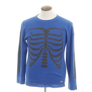 シュプリーム(Supreme)の【中古】シュプリーム Supreme 2023年秋冬 Hanes Bones Thermal Crew サーマル 長袖Ｔシャツ ブルー【サイズL】【メンズ】(Tシャツ/カットソー(七分/長袖))