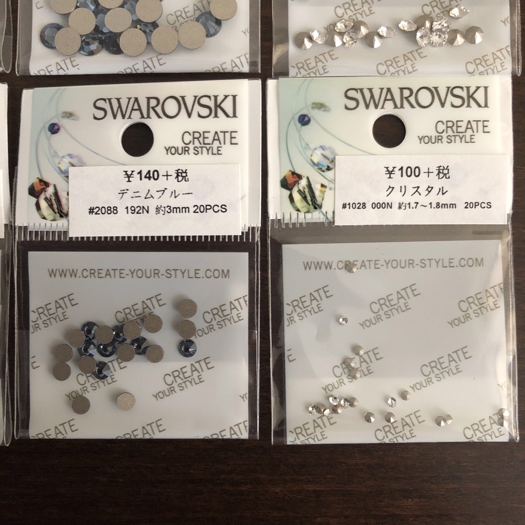 SWAROVSKI(スワロフスキー)の未使用　スワロフスキー　パーツ他　 ハンドメイドの素材/材料(各種パーツ)の商品写真