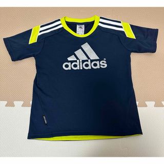 adidas - 【adidas アディダス】ジュニア 半袖Tシャツ ロゴ　サッカー　130cm