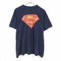 XL★古着 半袖 Tシャツ メンズ DCコミックス スーパーマン 大きいサイズ…