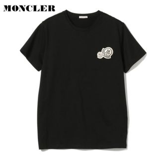 MONCLER - MONCLER / コンビ ロゴ クルーネック Tシャツ　BEAMS F 訳あり