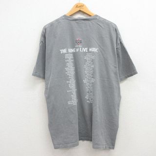 XL★古着 半袖 ビンテージ ロック バンド Tシャツ メンズ 00年代 00s ハウスオブブルース インキュバス スリップノット 大きいサイズ コットン クルーネック グレー 【spe】 24may21 中古(Tシャツ/カットソー(半袖/袖なし))