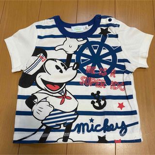 ディズニー(Disney)のDisney ☆ ミッキーマウス　Tシャツ　80㎝(Ｔシャツ)