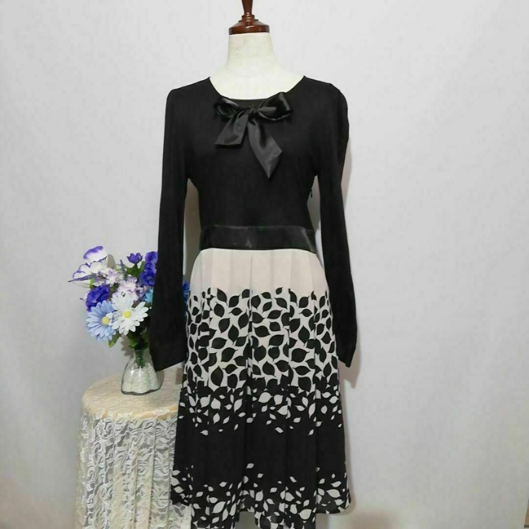 Mignon Reve 極上美品　ドレス　ワンピース　パーティー　М　黒色 レディースのフォーマル/ドレス(ナイトドレス)の商品写真