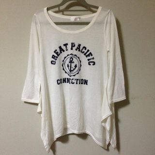 アイアイエムケー(iiMK)の七分袖 Tシャツ 白(Tシャツ(長袖/七分))