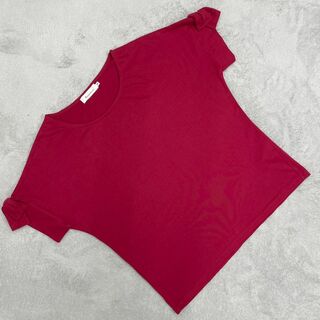 クチュールブローチ(Couture Brooch)のCouture brooch Tシャツ レッド 半袖 無地 トップス Mサイズ (Tシャツ(半袖/袖なし))