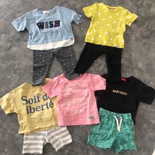 男の子　夏服　80サイズ　セット(Ｔシャツ)