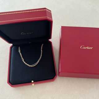 Cartier - カルティエ ネックレス チェーンネックレス トリニティ 3色