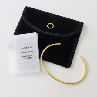 美品 スティンクシンジケート StinkSyndicate AG BANGLE 26 バングル  /ゴールド シルバーK18コーティング アクセ 【2400013867092】(ブレスレット/バングル)