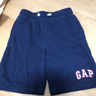 ギャップキッズ(GAP Kids)のハーフパンツ　ショートパンツ　半ズボン　GAP ネイビー　140cm(パンツ/スパッツ)