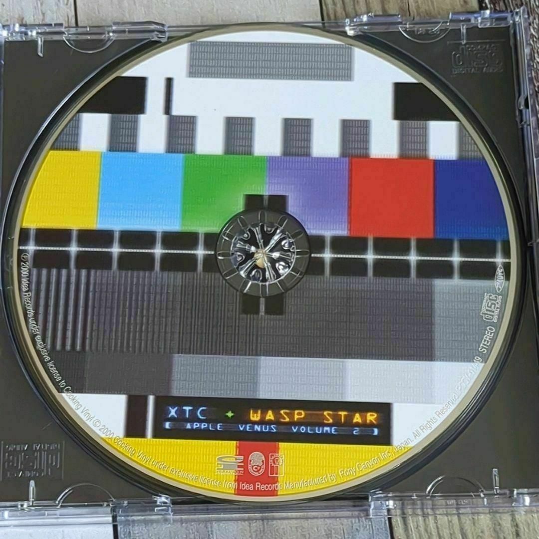 XTC　ワスプ・スター（アップル・ヴィーナスVol.2） 国内盤　帯付き エンタメ/ホビーのCD(ポップス/ロック(洋楽))の商品写真