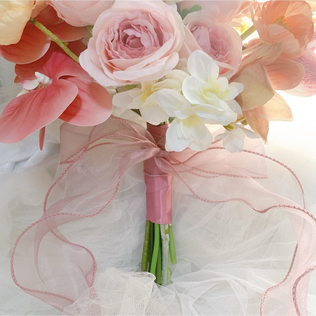 受注アーティフィシャルフラワーブーケ 結婚式 ウエディング 受注アーティフィシャルフラワーブーケ 結婚式 ウエディング