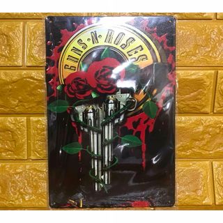 GUNS.N.ROSES ブリキ看板 アメリカン雑貨