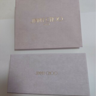 JIMMY CHOO - 【新品未開封】ジミーチュウ 紙袋 ショッパー 箱 JIMMY CHOO