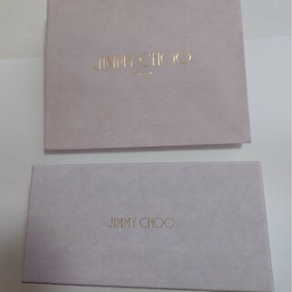 ジミーチュウ(JIMMY CHOO)の【新品未開封】ジミーチュウ 紙袋 ショッパー 箱 JIMMY CHOO(ショップ袋)