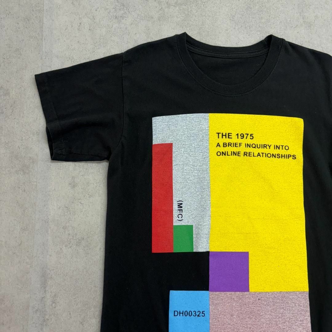 MUSIC TEE(ミュージックティー)のthe1975　ロックバンド　両面プリント　半袖Tシャツ　古着　ブラック　S メンズのトップス(Tシャツ/カットソー(半袖/袖なし))の商品写真