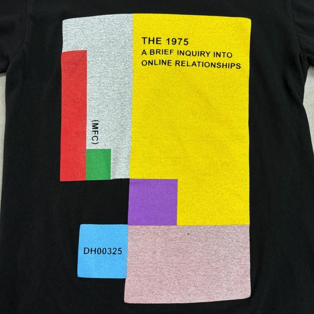 MUSIC TEE(ミュージックティー)のthe1975　ロックバンド　両面プリント　半袖Tシャツ　古着　ブラック　S メンズのトップス(Tシャツ/カットソー(半袖/袖なし))の商品写真