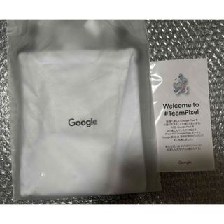 グーグル(Google)の【新品・未開封】Google Pixel ポーチ ピンバッジ 巾着 6(ポーチ)