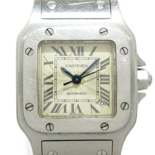 カルティエ(Cartier)のCartier(カルティエ) 腕時計 サントスガルベSM W20054D6 レディース SS/ギョーシェ文字盤 シルバー(腕時計)