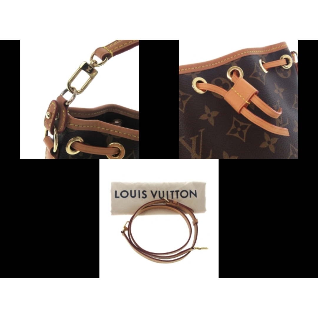 LOUIS VUITTON(ルイヴィトン)のLOUIS VUITTON(ルイヴィトン) ハンドバッグ モノグラム レディース美品  ナノノエ M81266 - モノグラム･キャンバス レディースのバッグ(ハンドバッグ)の商品写真