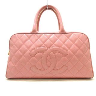 CHANEL - CHANEL(シャネル) ハンドバッグ レディース マトラッセ A20997 ピンク ゴールド金具 キャビアスキン