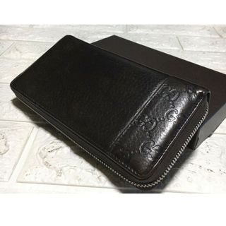 グッチ(Gucci)の◆激安◆GUCCIレザー長財布(やや固めなのでメンズ向き)(その他)