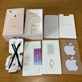 アップル(Apple)のiPhone8 空箱 純正イヤホン ステッカー(その他)