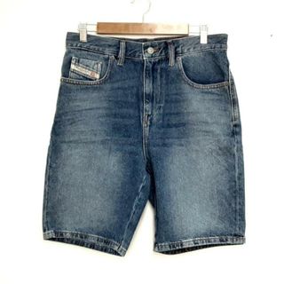 ディーゼル(DIESEL)のDIESEL(ディーゼル) ジーンズ サイズ28 メンズ D-STRUKT-SHORT ブルー ハーフ(ひざ丈)(デニム/ジーンズ)